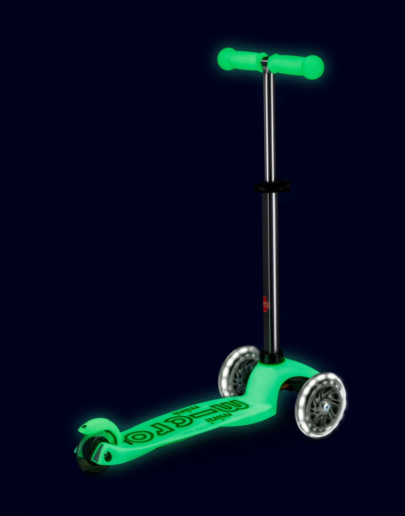 Mini Deluxe Glow LED 3 Wheel Scooter