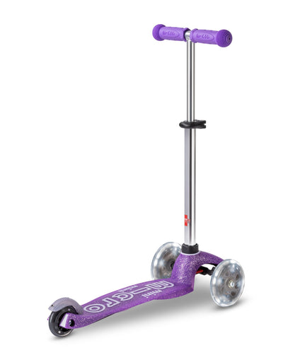 Mini Micro Deluxe Glitter LED 3 Wheel Scooter