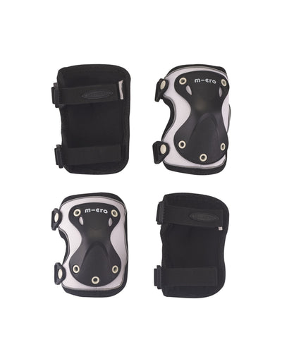 Micro Kids Knee Elbow Pads Black