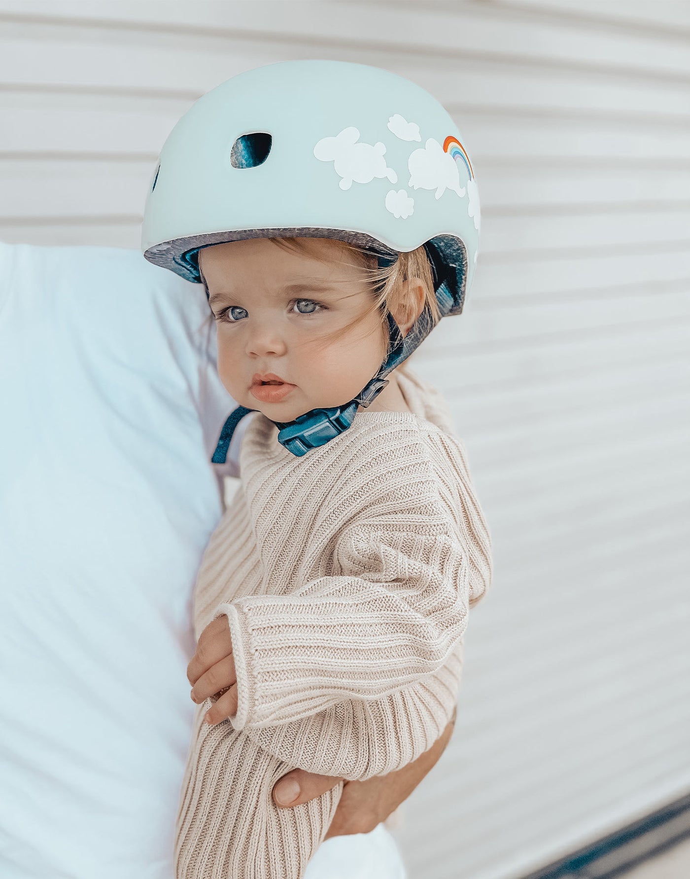 Micro Kids Bike Helmet Pattern with LED Light