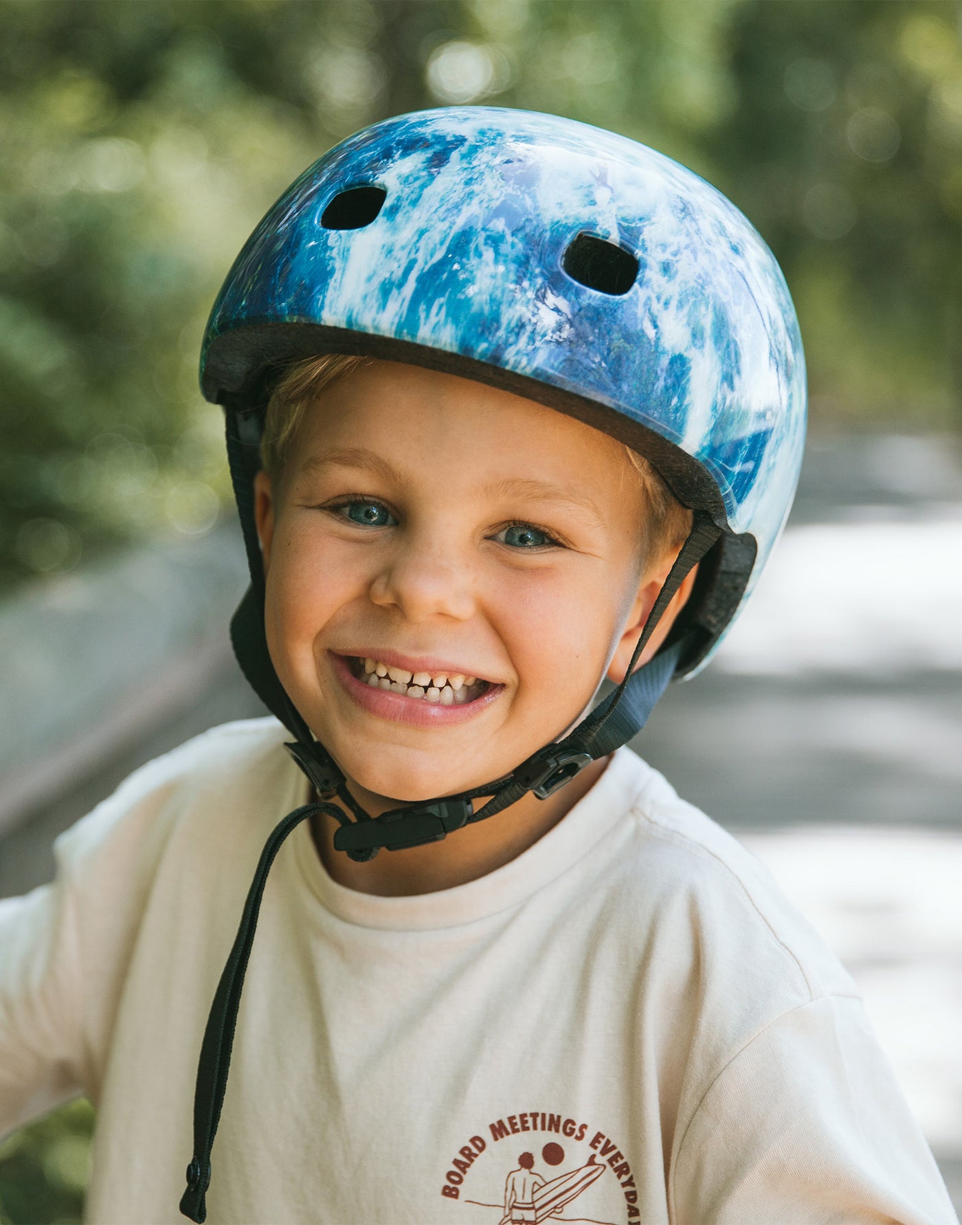 Micro Kids Bike Helmet Pattern with LED Light